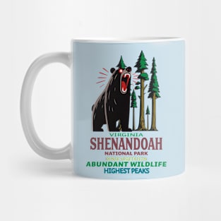 Shenandoah National Park Bear Mug